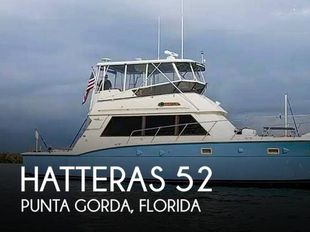 1985 Hatteras 52 Convertible