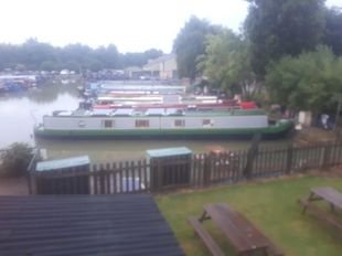 60ft by 10ft piper widebeam with mooring