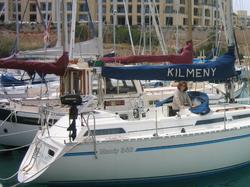 Moody 346 1988 "Kilmeny", Malta.