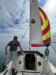 Main and asymmetric spinnaker