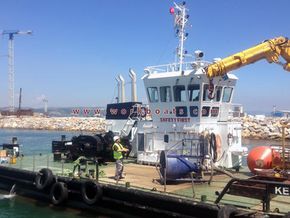 Multicat For Sale with Deck Crane and Deck winch
