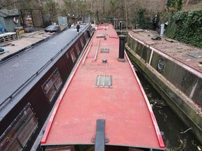 Narrowboat 65ft with London mooring  - Coachroof/Wheelhouse