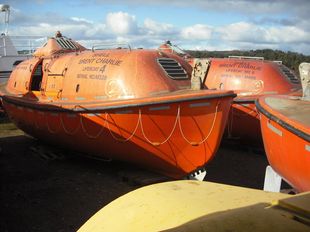 LIFEBOATS, CHOICE OF 4, 8m, LISTER ENG.