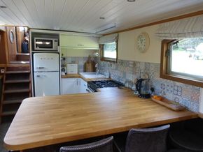 Classic Dutch Barge 72ft  - Galley