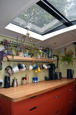 Galley with Skylight