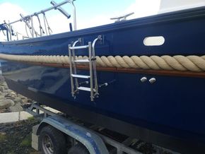 Hardy Fast Fisher 24 Fast Fisher - Hull Close Up