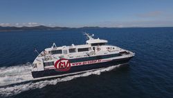 High speed catamaran passenger ferry