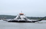 DOUBLE-ENDED RORO FERRY