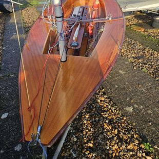 Solo - Tony Thresher wood build - sail no. 3873