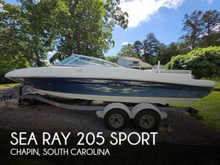 2008 Sea Ray 205 Sport