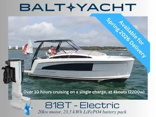 2026 Balt Yacht 818 Titanium Electric