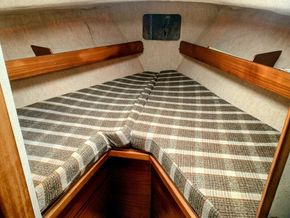Westerly Konsort Recent upgrades - Forward Cabin