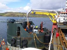 FISH FEED DISPERSAL SYSTEM FOR SALE