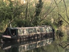 54' Narrowboat in Jericho mooring, Oxford