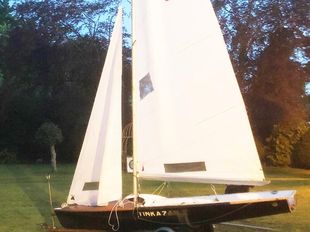 505 Racing dinghy