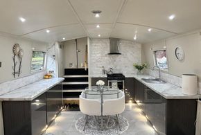 open plan kitchen