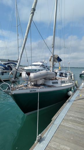 Westray at Sparkes Marina Chichester harbour May 2026