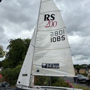 RS200 in good condition Sail #1085