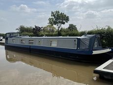 Ascot, 57ft Cruiser stern narrowboat, 2008.