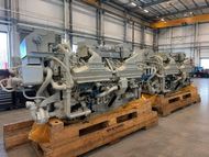 2,548 HP CUMMINS QSK60-DM NEW SURPLUS MARINE ENGINES 