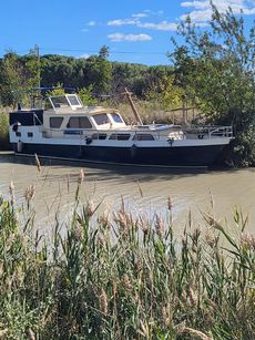 Dutch steel cruiser 11.7m Canal du Midi
