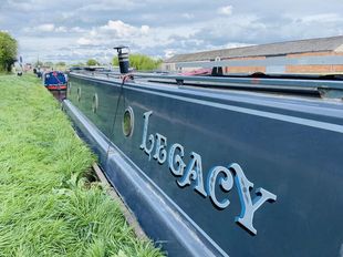 Legacy no.1 , 50’ Cruiser stern Narrowboat