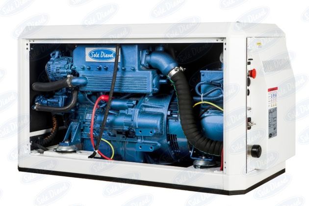 NEW Sole 14GSC 13.9kVA 12V/230V Mini 44 Marine Diesel Generator