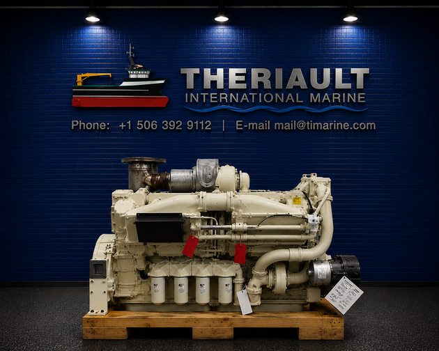 CUMMINS KTA38-M1 MARINE ENGINE – 1,000 HP @ 1800 RPM– NEW SURPLUS