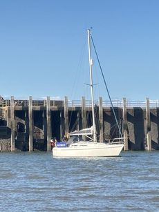 Moody 31 Mk2 Bilge Keel, Wheel Steering