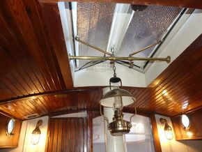 Dutch Barge Tjalk Not a conversion! New build 1974 - Head linings