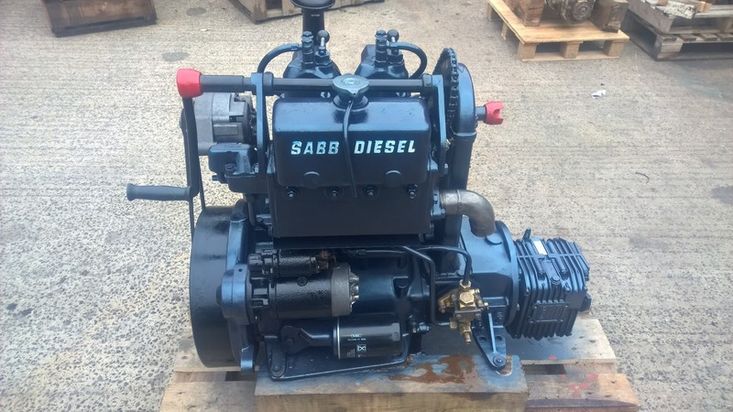 SABB 2JHR Marine Diesel Engine Breaking For Spares