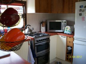 Galley showing cooker
