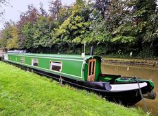 Ouroboros A 58ft 2004 4 berth cruiser stern narrowboat