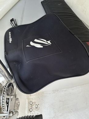 Neoprene companion way cover
