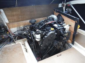 Engine cover cart dismantled