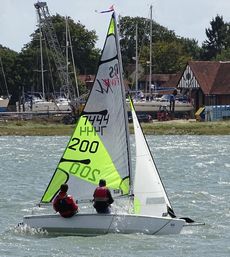 RS FEVA XL Sail no 7444