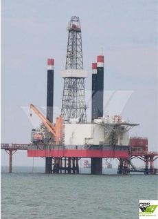 44m / 25ts Crane Jack Up for Sale / #1099121