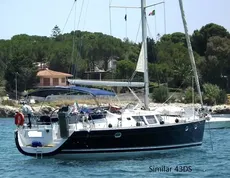 2001 Jeanneau Sun Odyssey 43 Deck Saloon