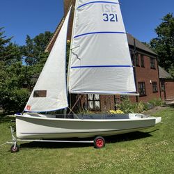 Topper Sport 16 sailing dinghy with combi trailer - Excellent boat