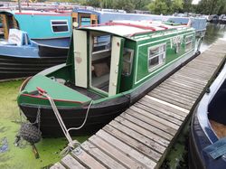 Violet 23ft Springer Waterbug, Honda 10hp Outboard, Overplated 2018