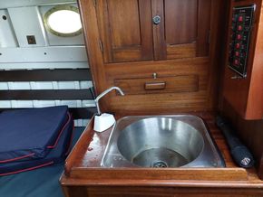 Wooden  Sailing Yacht  - Galley