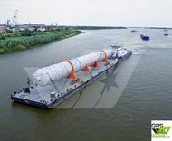 Three Sister Semi-Submersible Barges available for SALE / Deck Cargo Pontoon, non propelled for Sale / #1112114