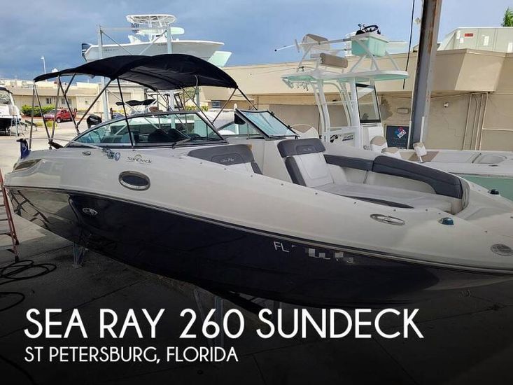 2011 Sea Ray 260 sundeck