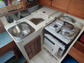 Camper & Nicholson Nicholson 30 MKll - Galley