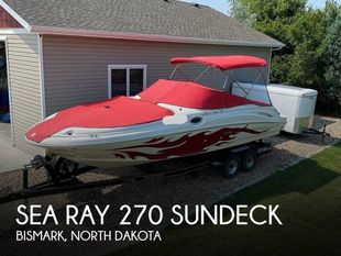 2004 Sea Ray 270 Sundeck