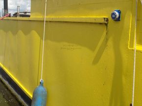 Houseboat Project  - Hull Close Up
