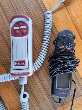 Windlass and autohelm remote controls