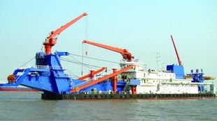 4,500m3  Non-propelled Cutter Suction Dredger