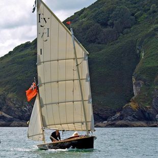 18 ft modern lugsail yawl.