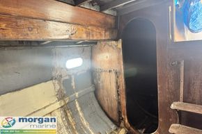 40ft sailing sloop yacht project boat - inside